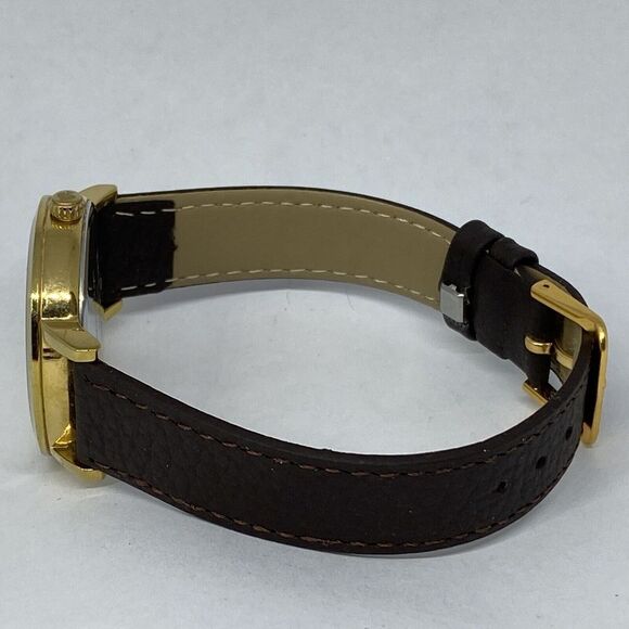 Kate Spade New York 0586 Women's Brown Leather Silver Analog Dial Watch XX572 - Picture 9 of 12